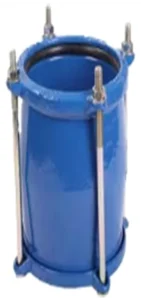 Unión Gibault para tuberías de PVC en fundición nodular GGG50