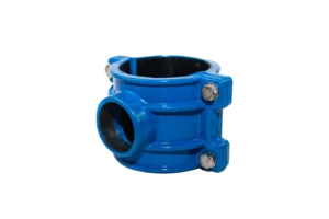 Collarín universal de fundición con bandas