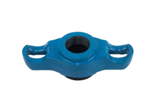 Collarín universal de fundición con cabezal roscado