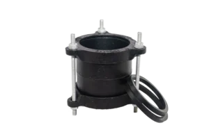 Unión Gibault para tuberías de PVC en fundición GG25