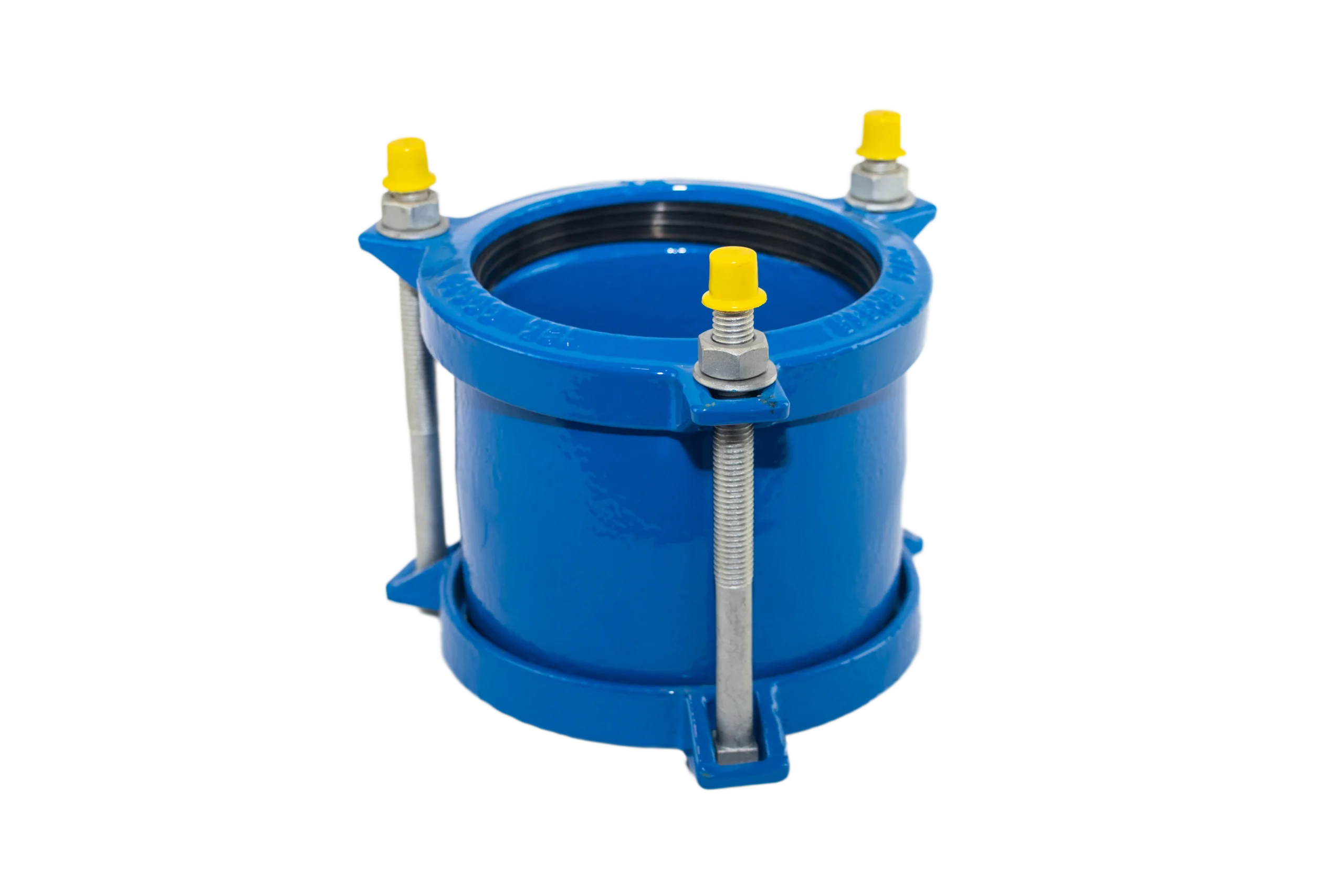 Unión Gibault para PVC con casquillo de fundición (hasta 400 mm)