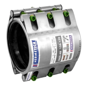 Abrazadera hermética de reparación 200 mm