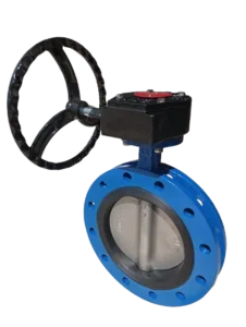 Válvula de mariposa con bridas tipo U y disco de acero inoxidable