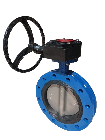 Válvula de mariposa con bridas tipo U y disco de acero inoxidable